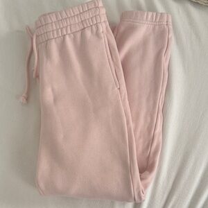Aritzia TNA Pink Sweatpants